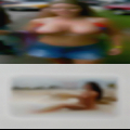 Man massages naked woman