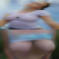 Naked woman having fun with man