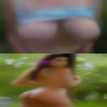 Naked woman having fun with man